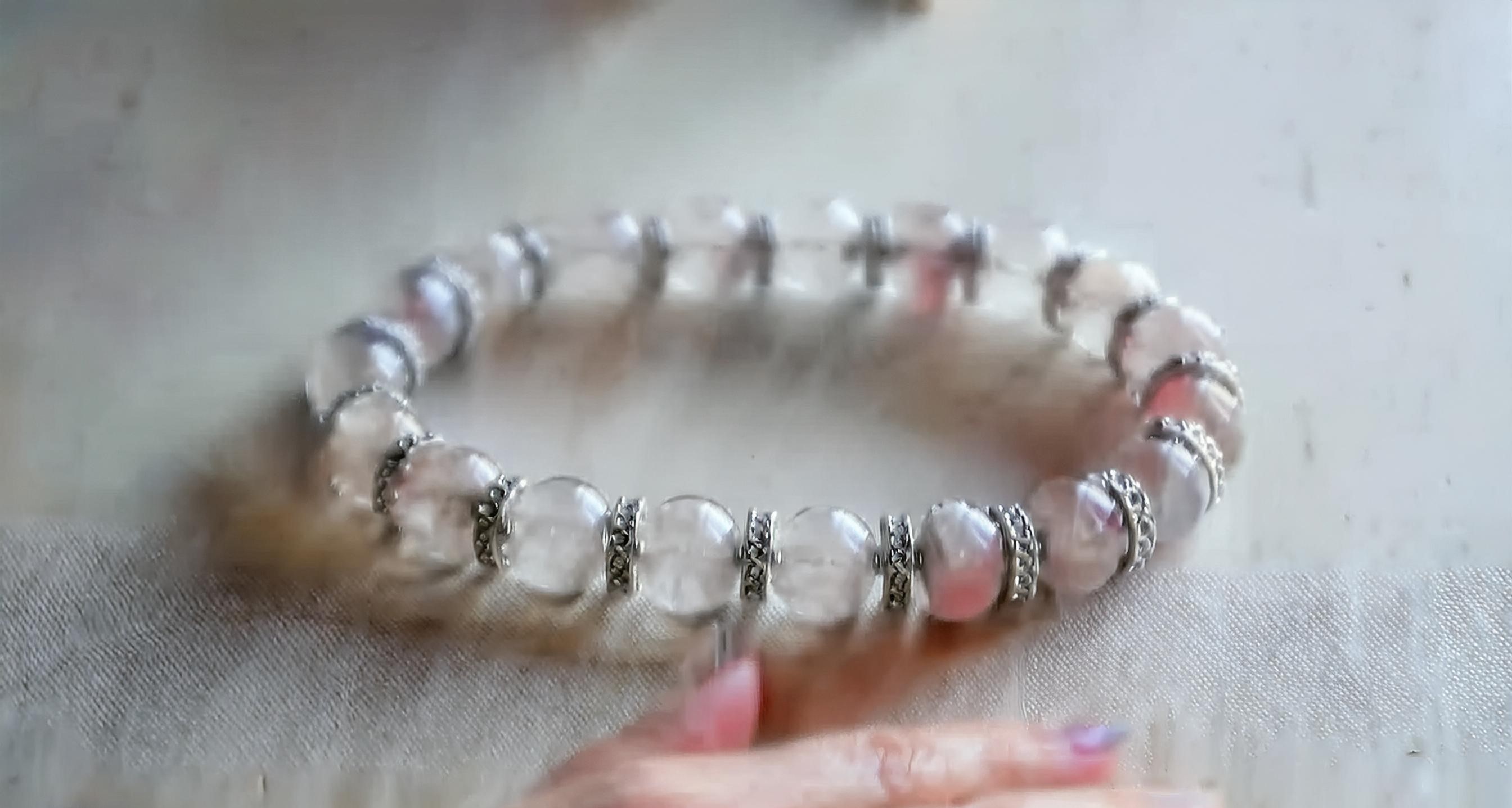 Bracelet en Cristal de Roche