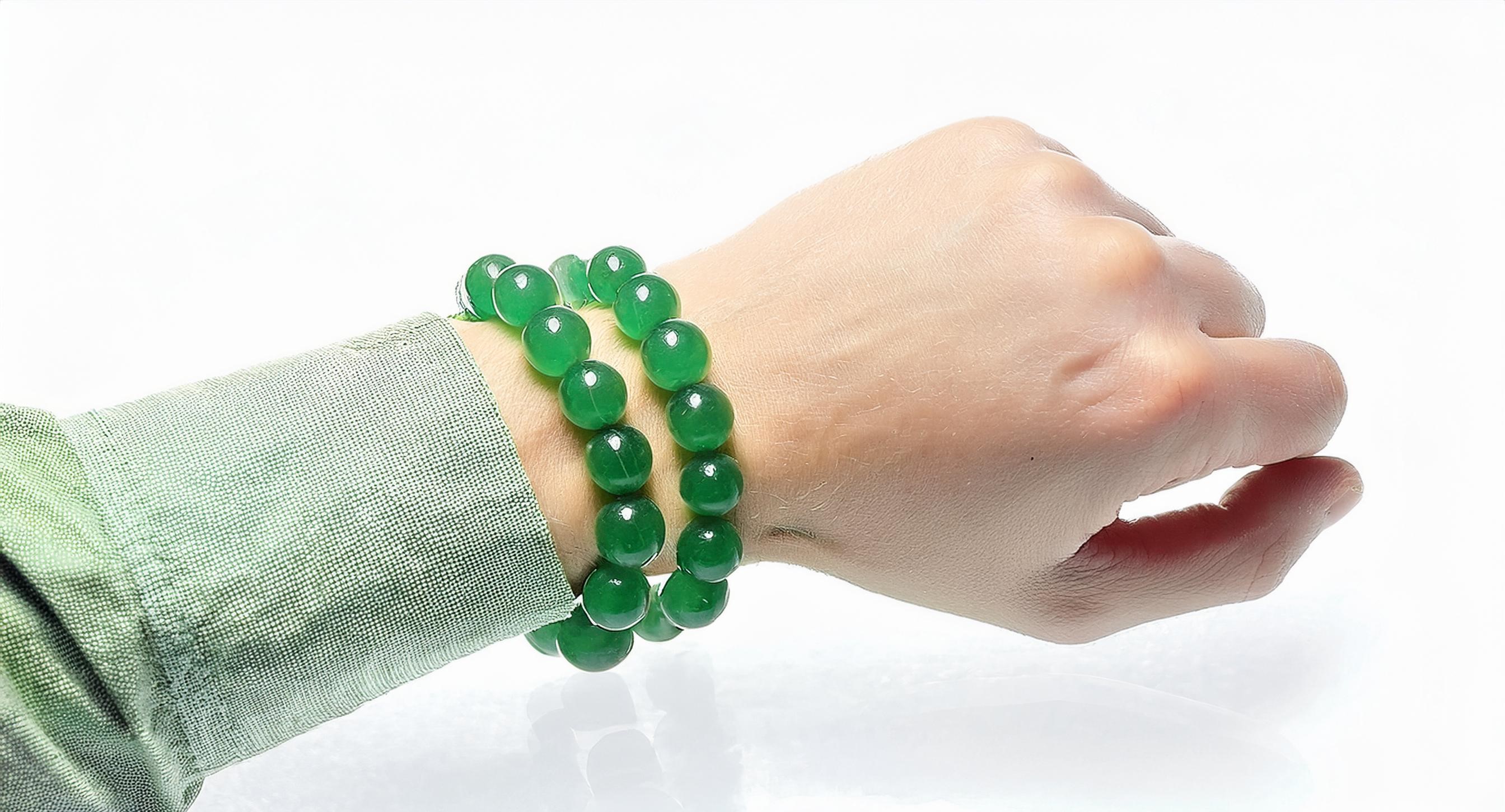 Bracelet en Aventurine Verte