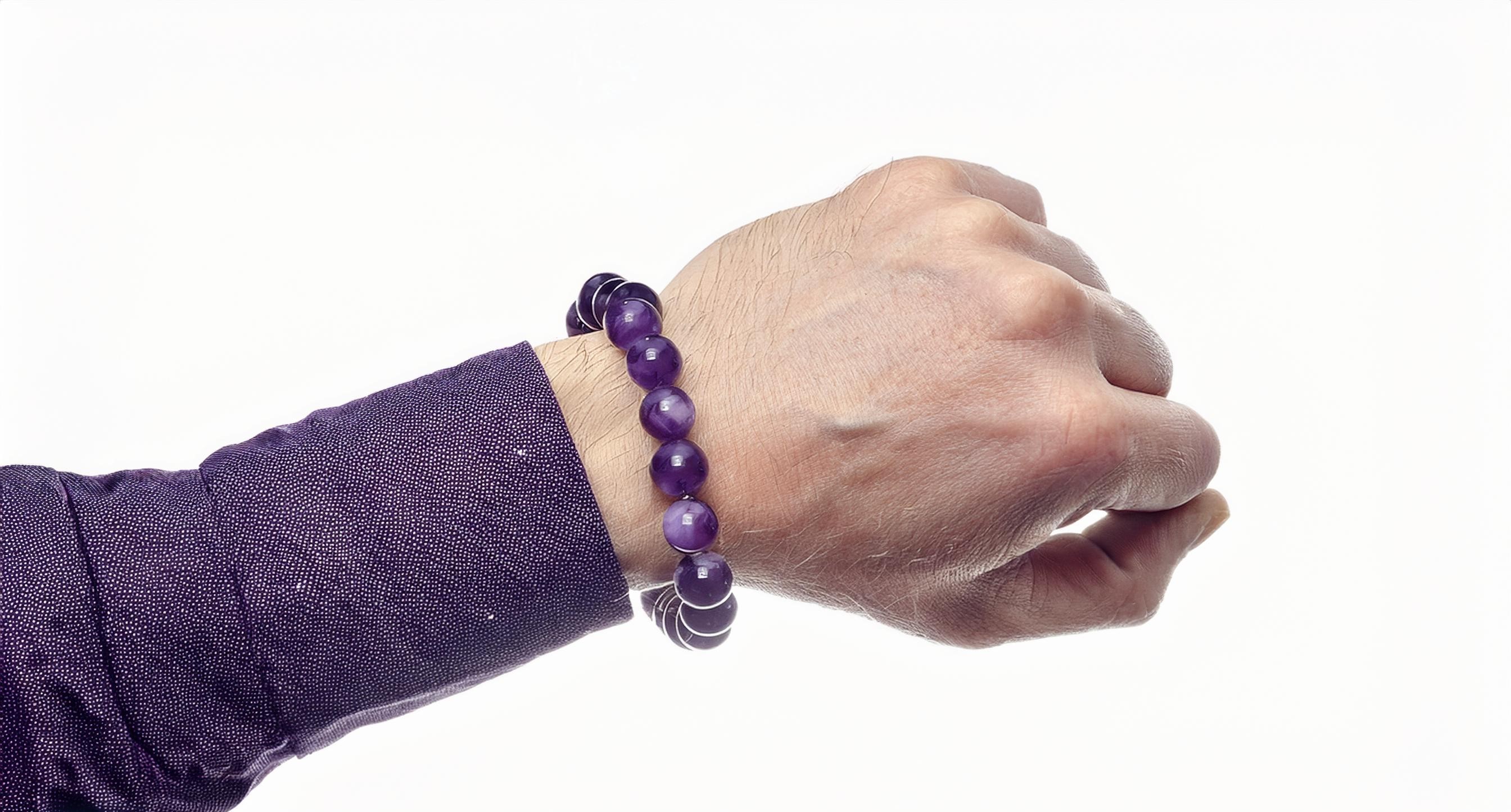 Bracelet en Améthyste