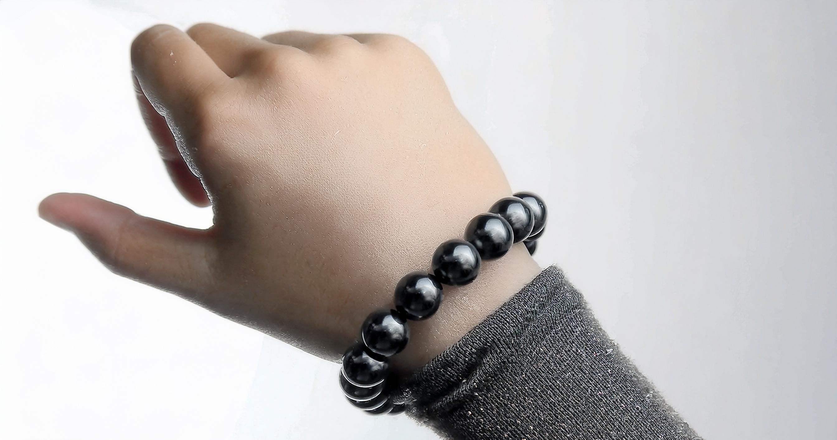 Bracelet en Hematite