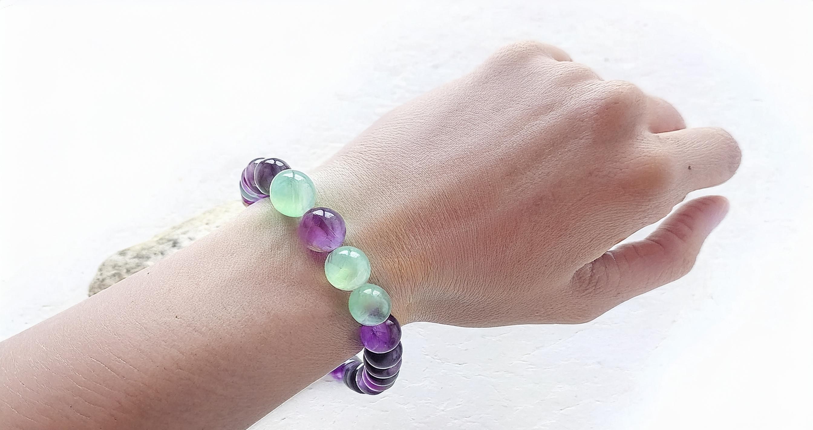 Bracelet en Flurorite